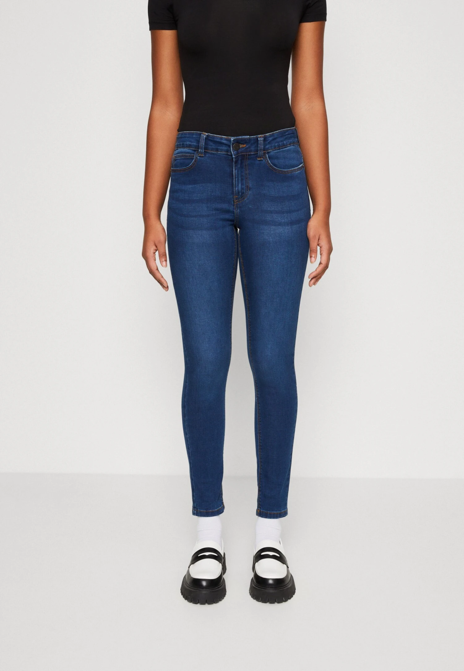 Noisy May Nmbillie - Jeans Skinny Fit - Medium Blue Denim