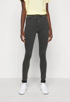 Nmcallie - Jeans Skinny Fit - Dark Grey Denim