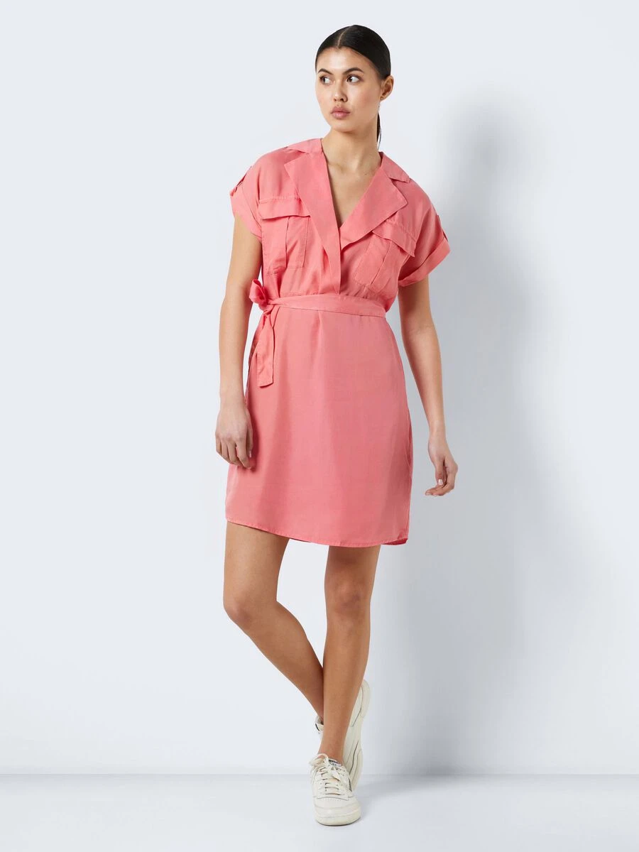 Noisy May SHORT SLEEVED SHIRT DRESS - Image 3