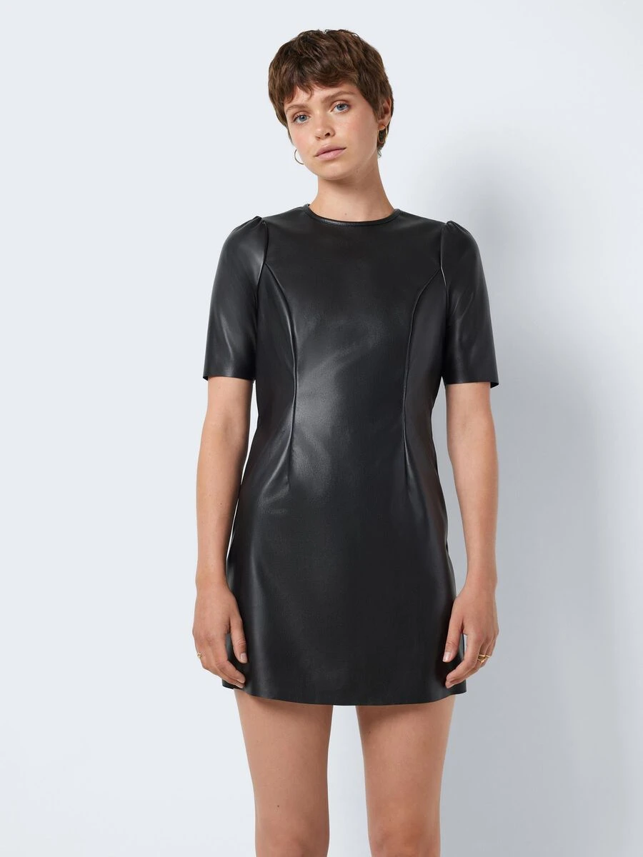 Noisy May COATED MINI DRESS - Image 2