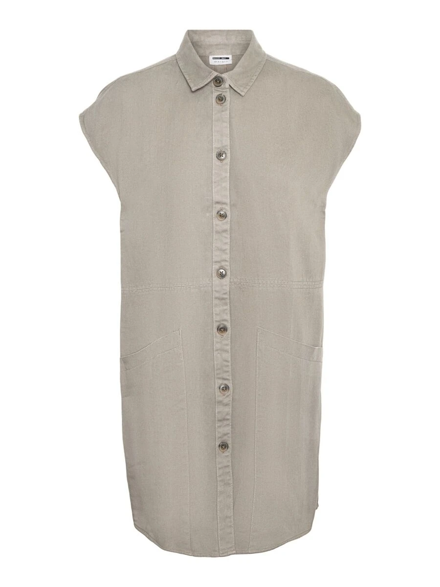 Noisy May SLEEVELESS SHIRT DRESS - Image 6