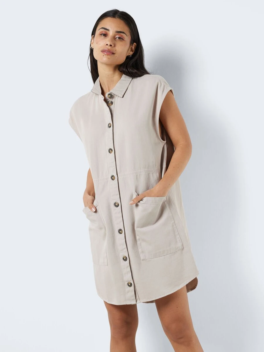 Noisy May SLEEVELESS SHIRT DRESS - Image 2