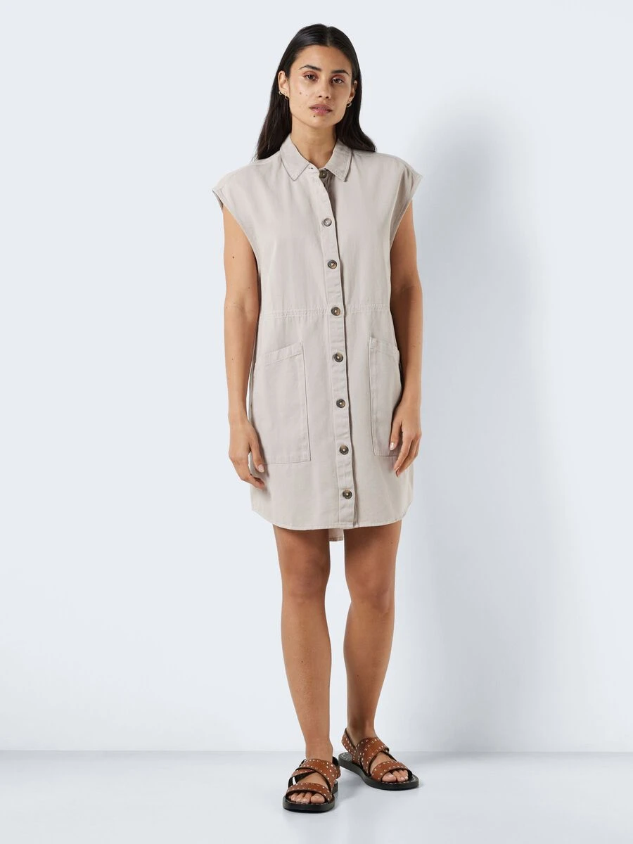 Noisy May SLEEVELESS SHIRT DRESS - Image 3