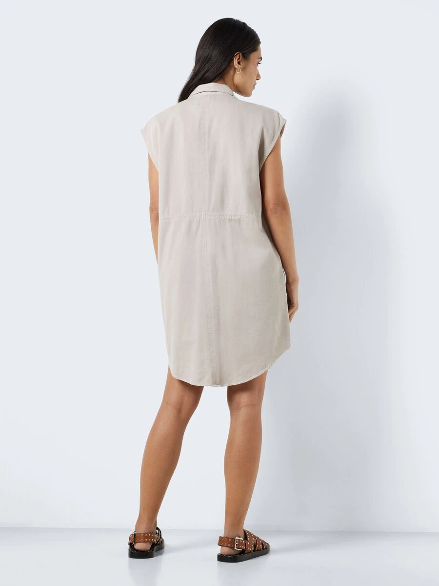Noisy May SLEEVELESS SHIRT DRESS - Image 4