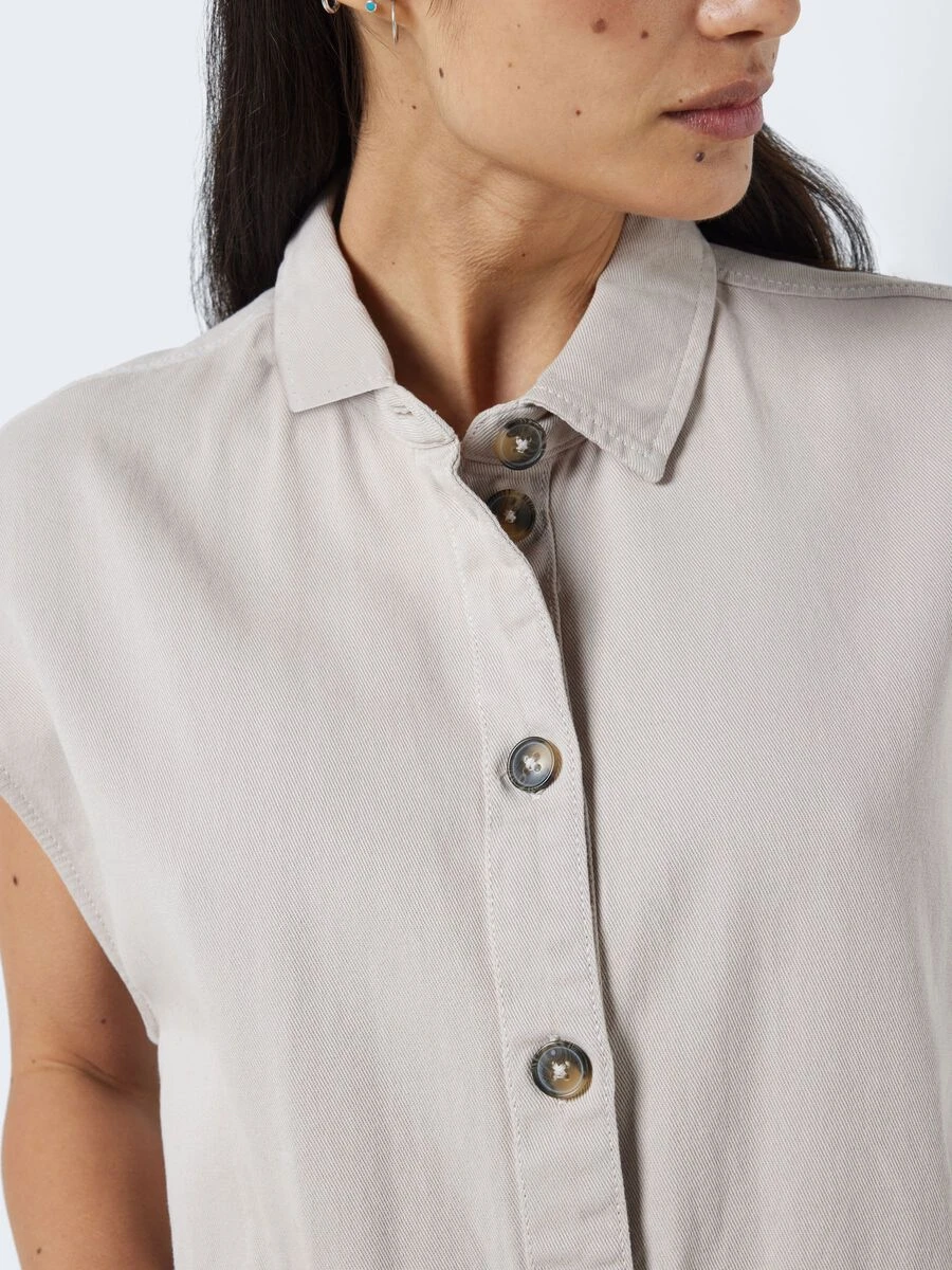 Noisy May SLEEVELESS SHIRT DRESS - Image 5