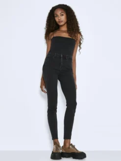 Noisy May NMAGNES HIGH WAISTED SKINNY FIT JEANS