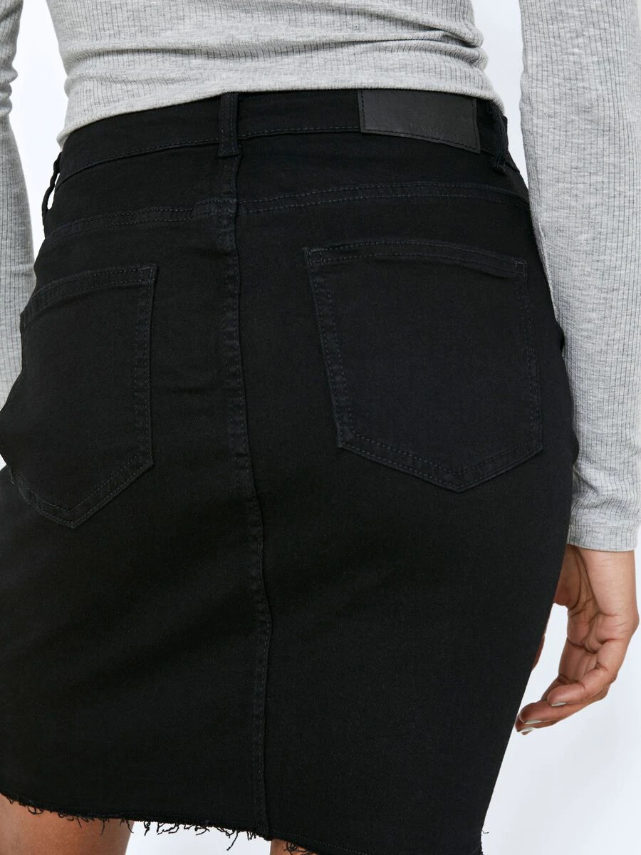 Noisy May HIGH WAISTED DENIM SKIRT - Image 6