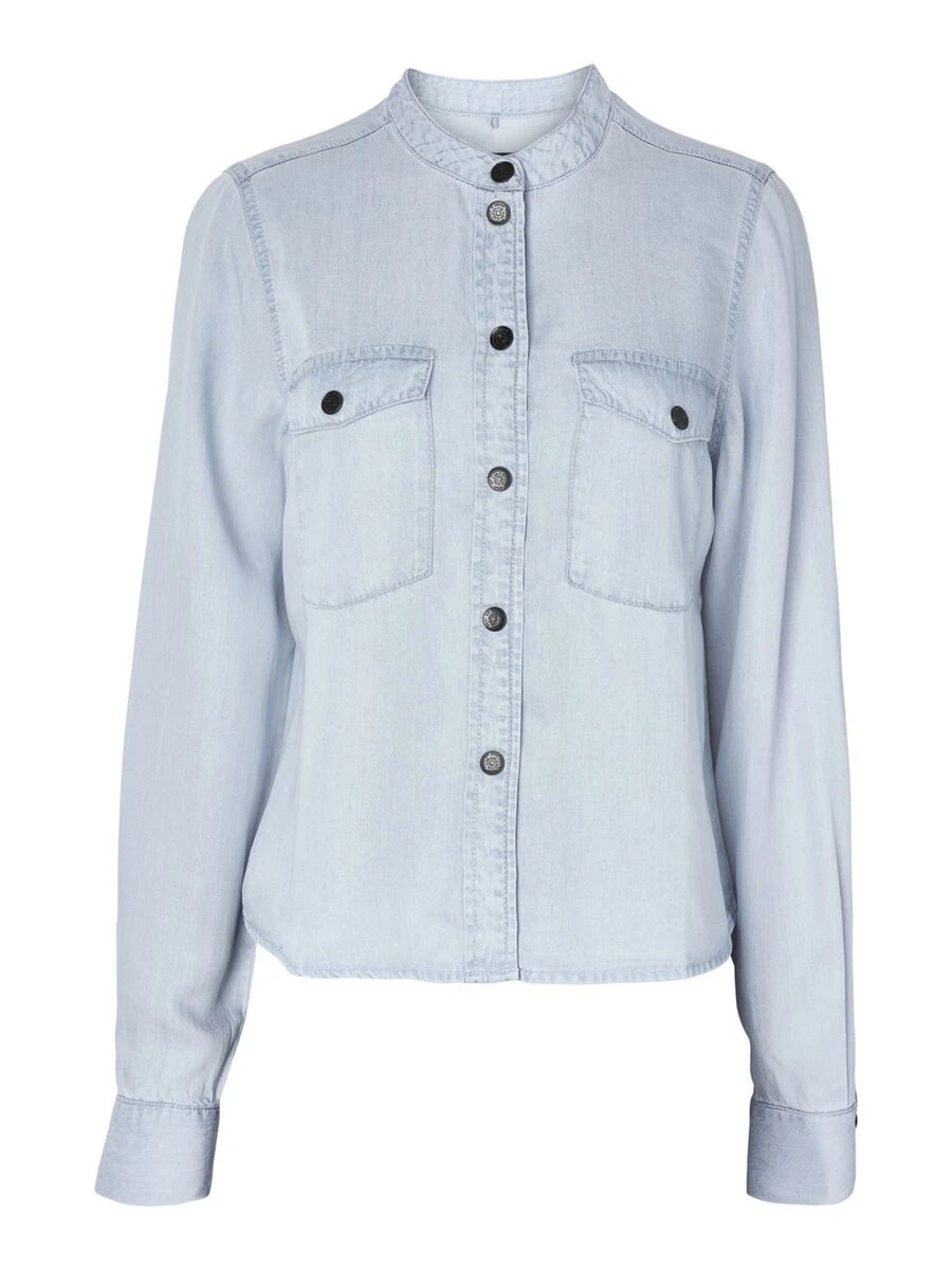 Noisy May LONG SLEEVED TENCEL™ LYOCELL SHIRT - Image 6