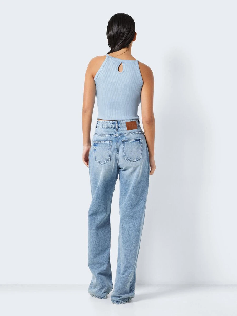 Noisy May RIBBED HALTER NECK TOP - Image 4