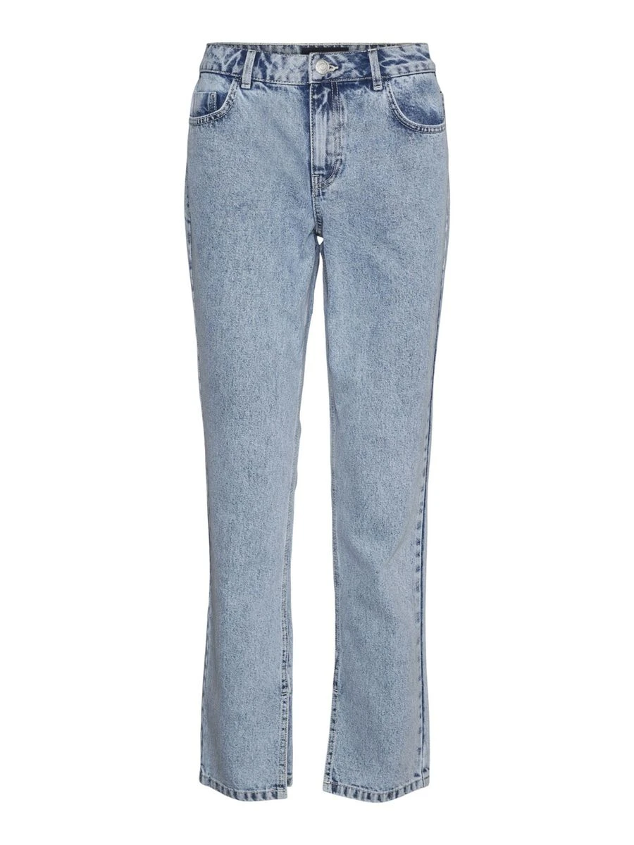 Noisy May NMJOEY ANKLE SLIT STRAIGHT FIT JEANS - Image 7