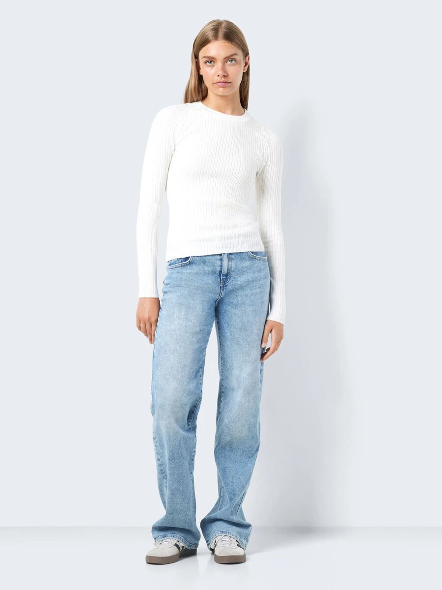 Noisy May LONG SLEEVED KNITTED PULLOVER - Image 3