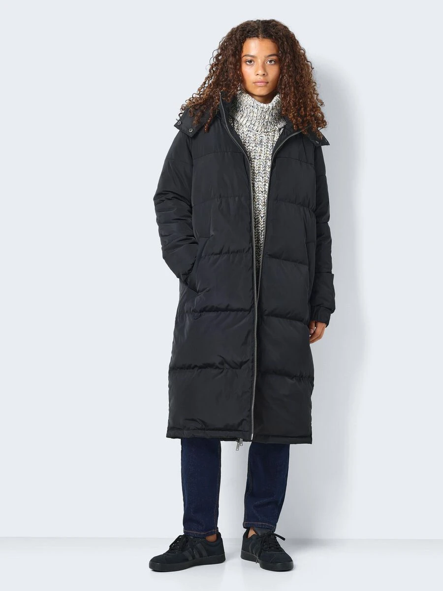 Noisy May LONG PUFFER JACKET - Image 3