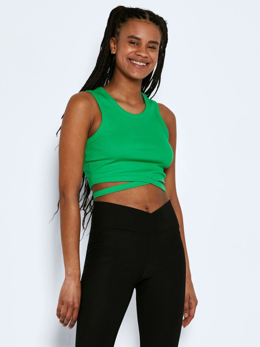 Noisy May SLEVELESS TIE TOP - Image 2