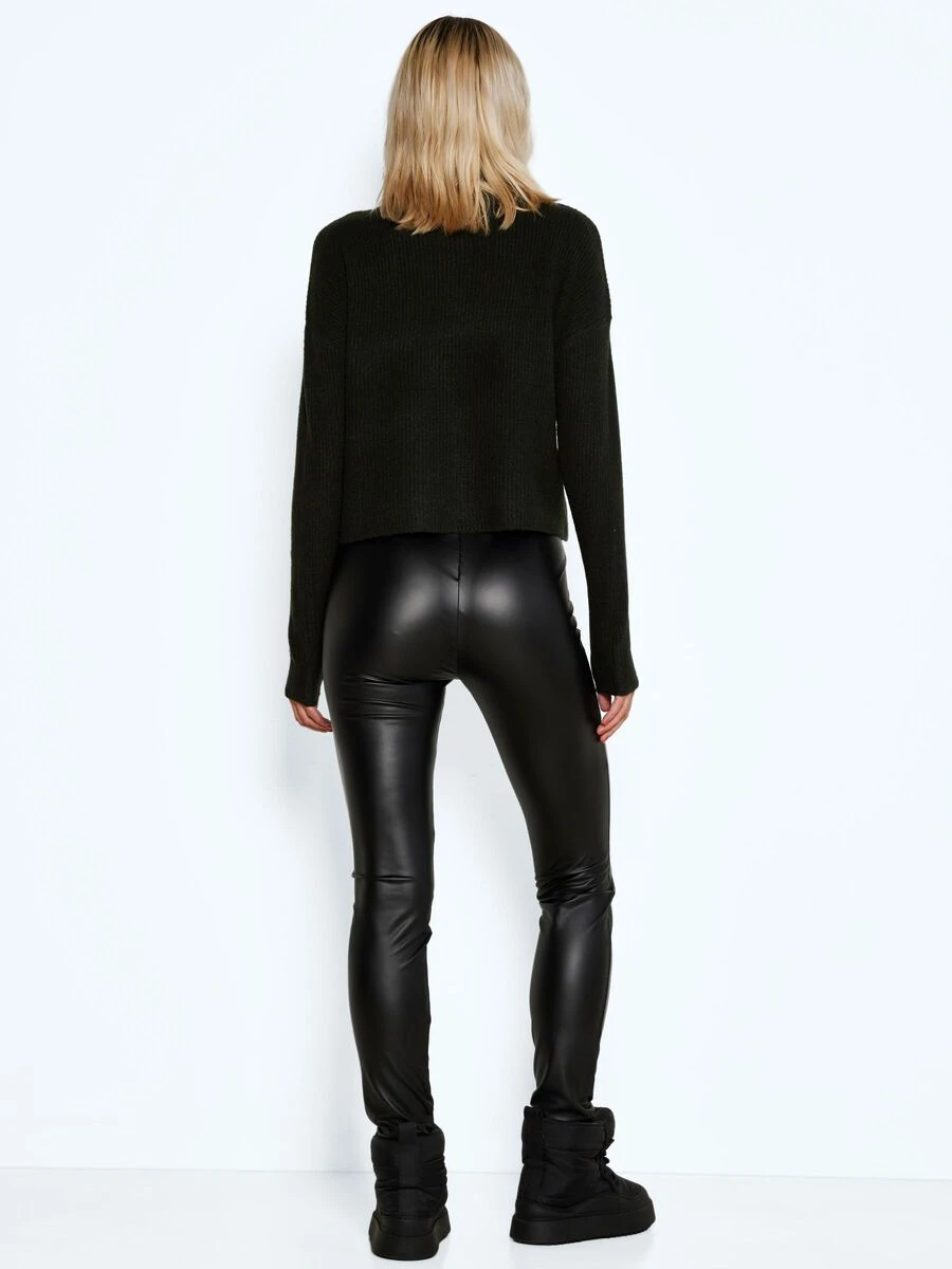 Noisy May COATED LEGGINGS - Image 4