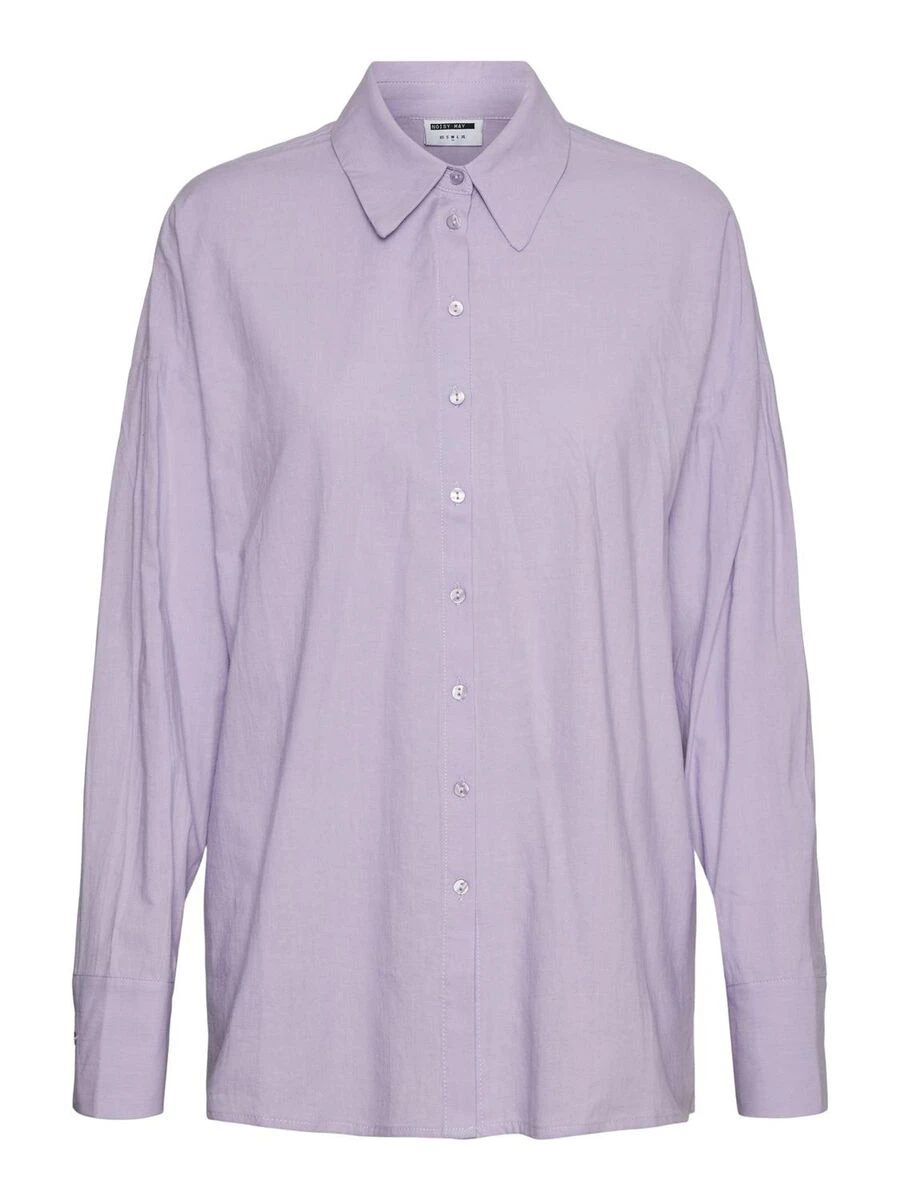 Noisy May COLOURED COTTON SHIRT - Image 6