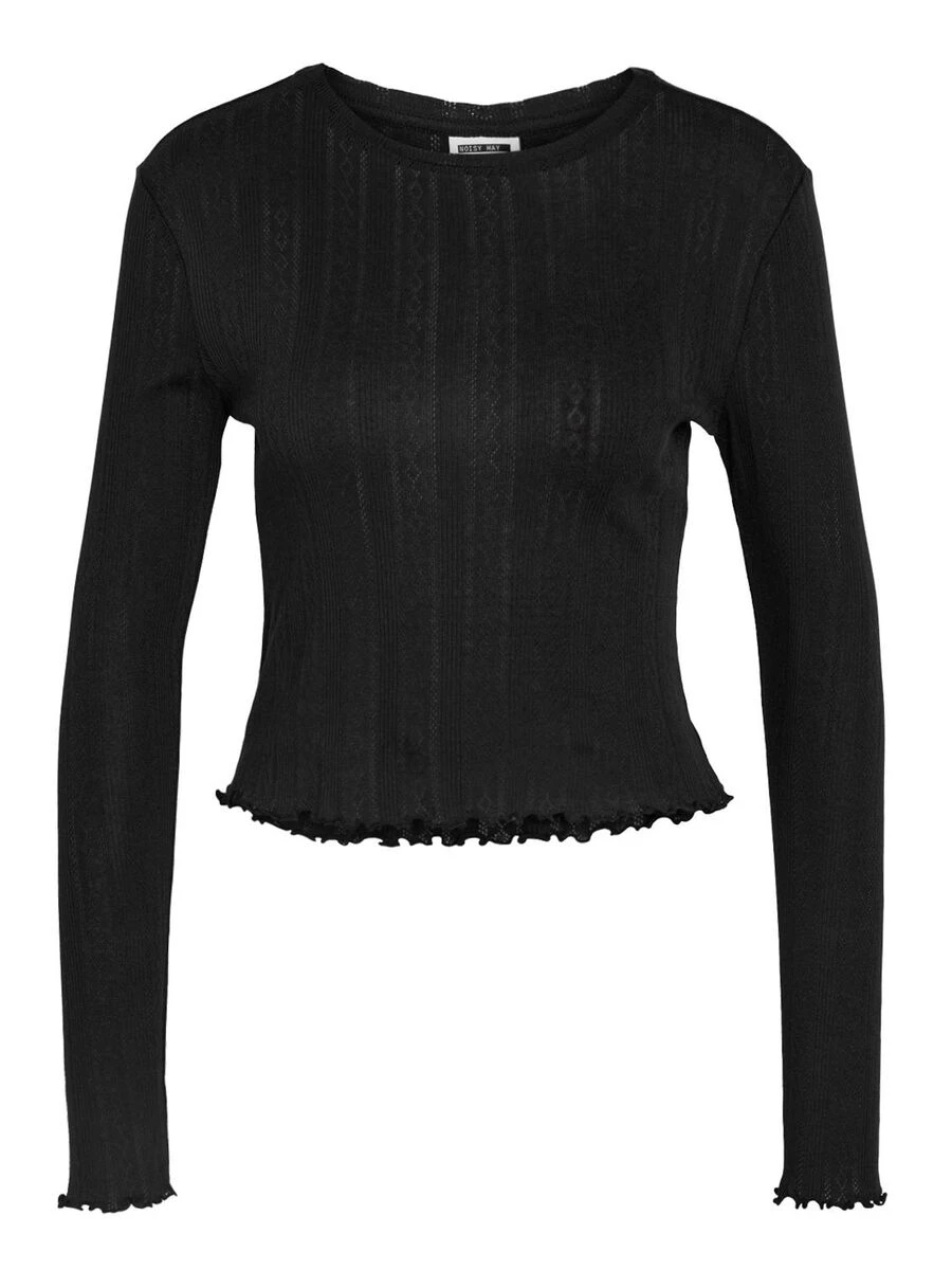 Noisy May LONG SLEEVED BABYLOCK TOP - Image 6