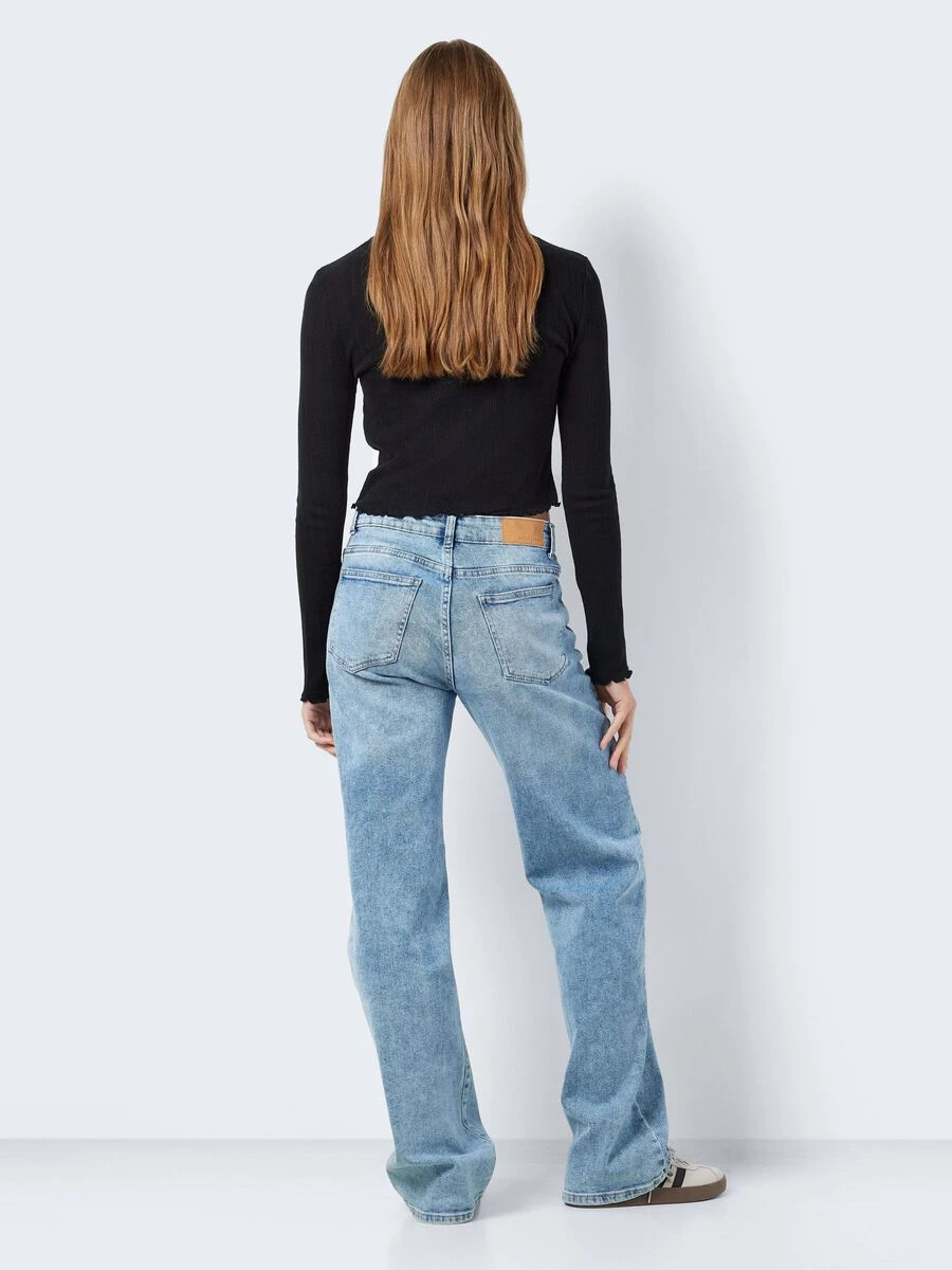 Noisy May LONG SLEEVED BABYLOCK TOP - Image 4