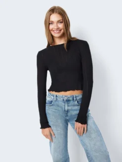 Noisy May LONG SLEEVED BABYLOCK TOP