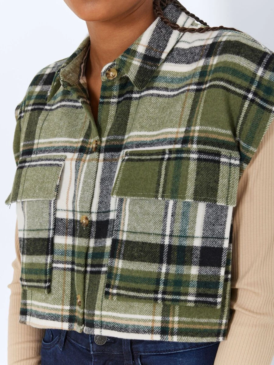 Noisy May CROPPED SLEEVELESS SHIRT - Image 5