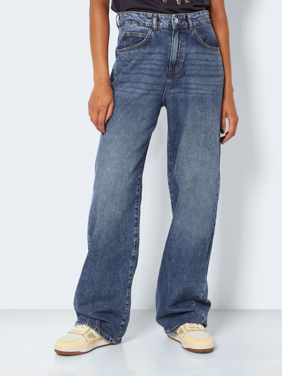 Noisy May NMJOSIE BAGGY HIGH WAISTED JEANS - Image 2