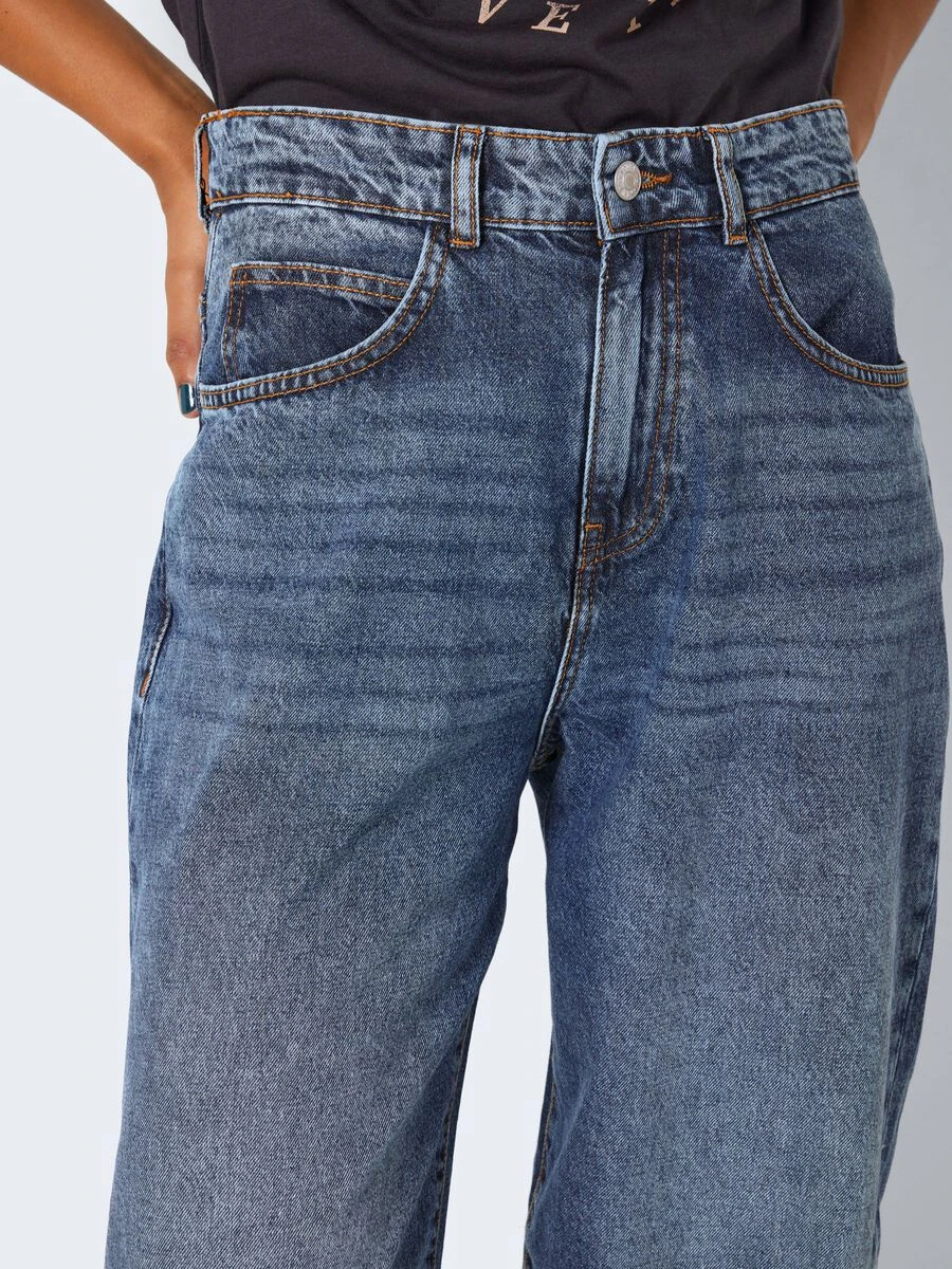 Noisy May NMJOSIE BAGGY HIGH WAISTED JEANS - Image 5