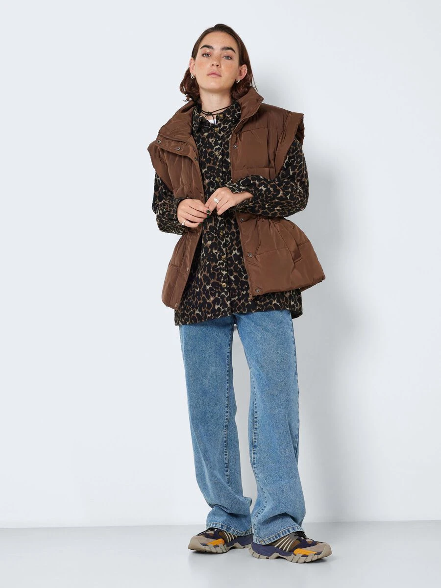 Noisy May PUFFER GILET - Image 3