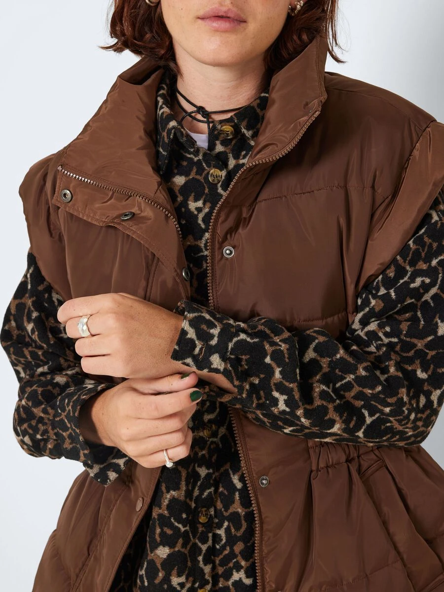 Noisy May PUFFER GILET - Image 5