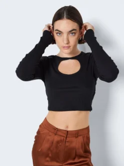 Noisy May CROPPED CUT-OUT TOP