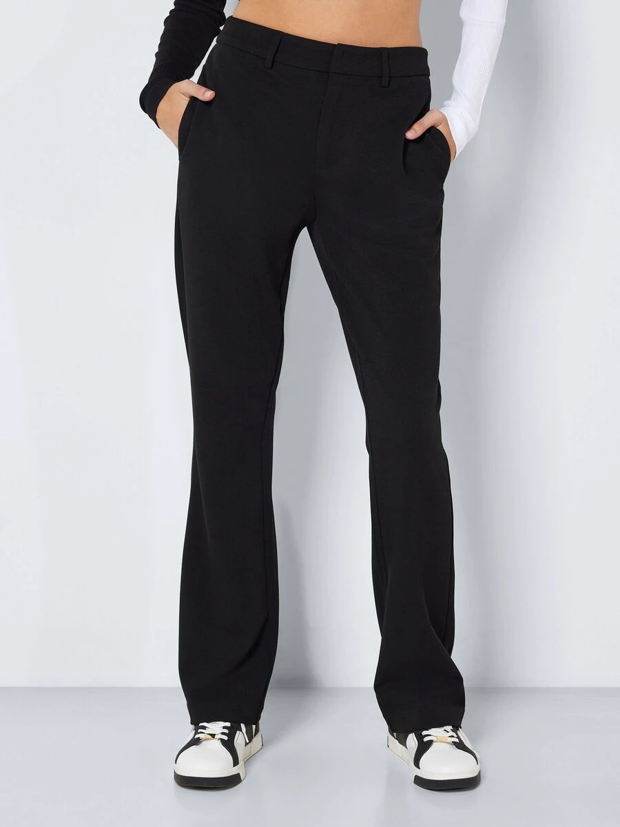 Noisy May HIGH WAISTED BOOT-CUT TROUSERS - Image 2