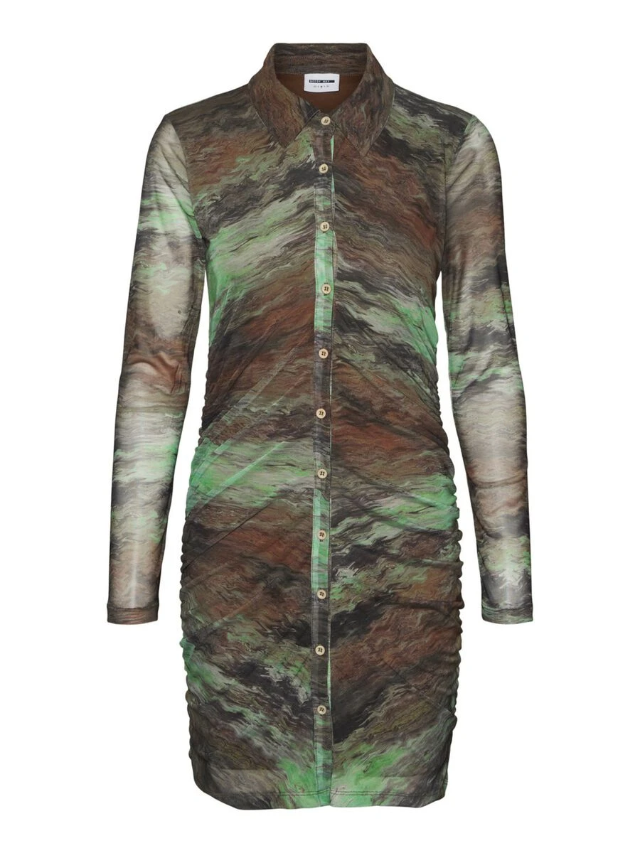 Noisy May SHORT MESH DRESS - Image 6