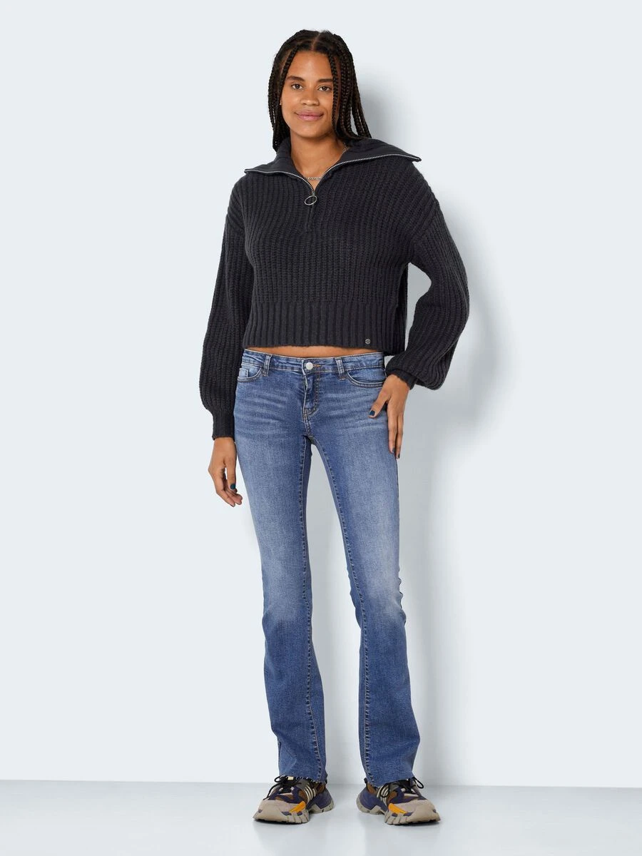 Noisy May NMEVIE LOW WAIST BOOT-CUT JEANS - Image 3