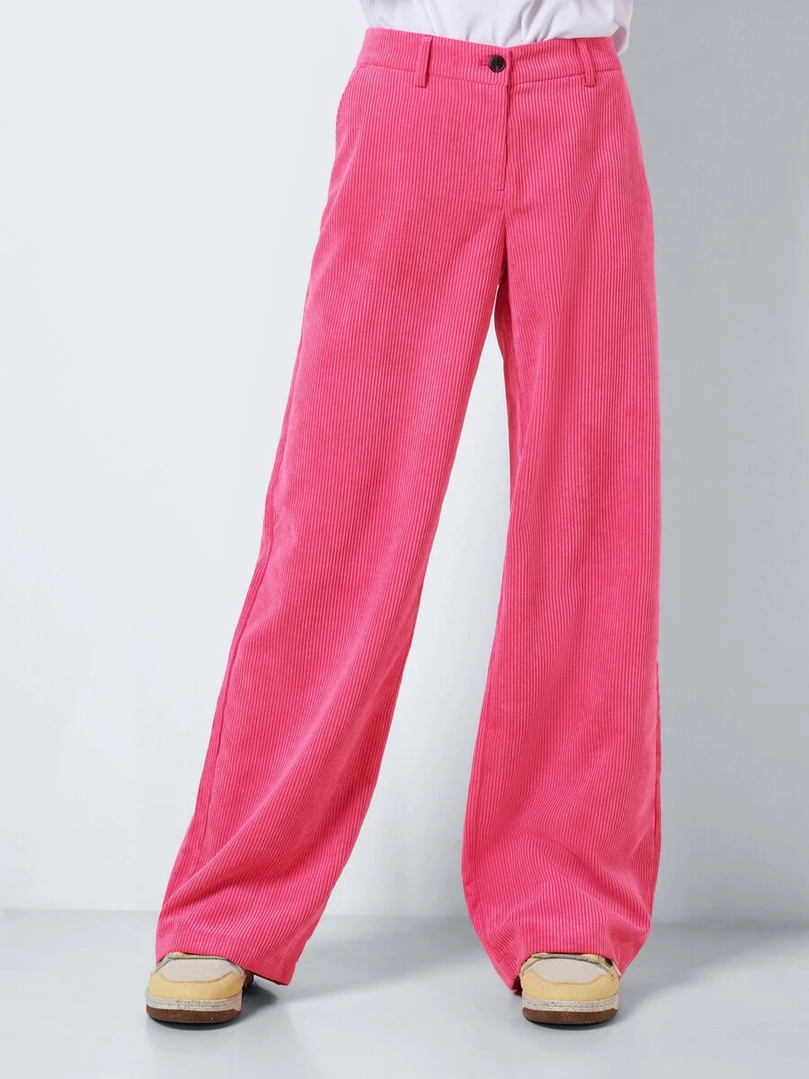 Noisy May LOW WAISTED CORDUROY TROUSERS - Image 2
