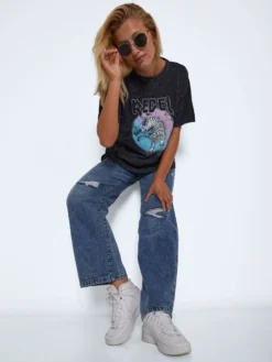 Noisy May OVERSIZED PRINT TOP