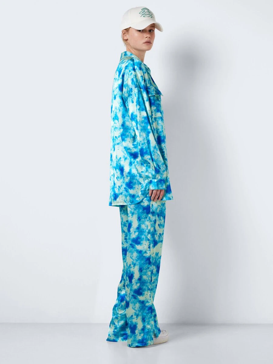 Noisy May LONG SATIN SHIRT - Image 4