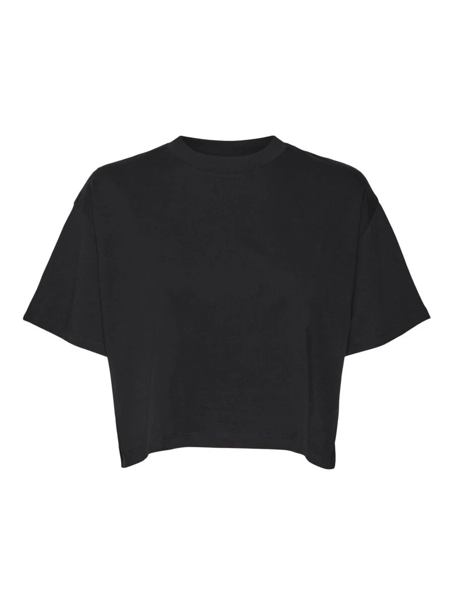 Noisy May SHORT SLEEVED SEMI CROPPED TOP - Image 6