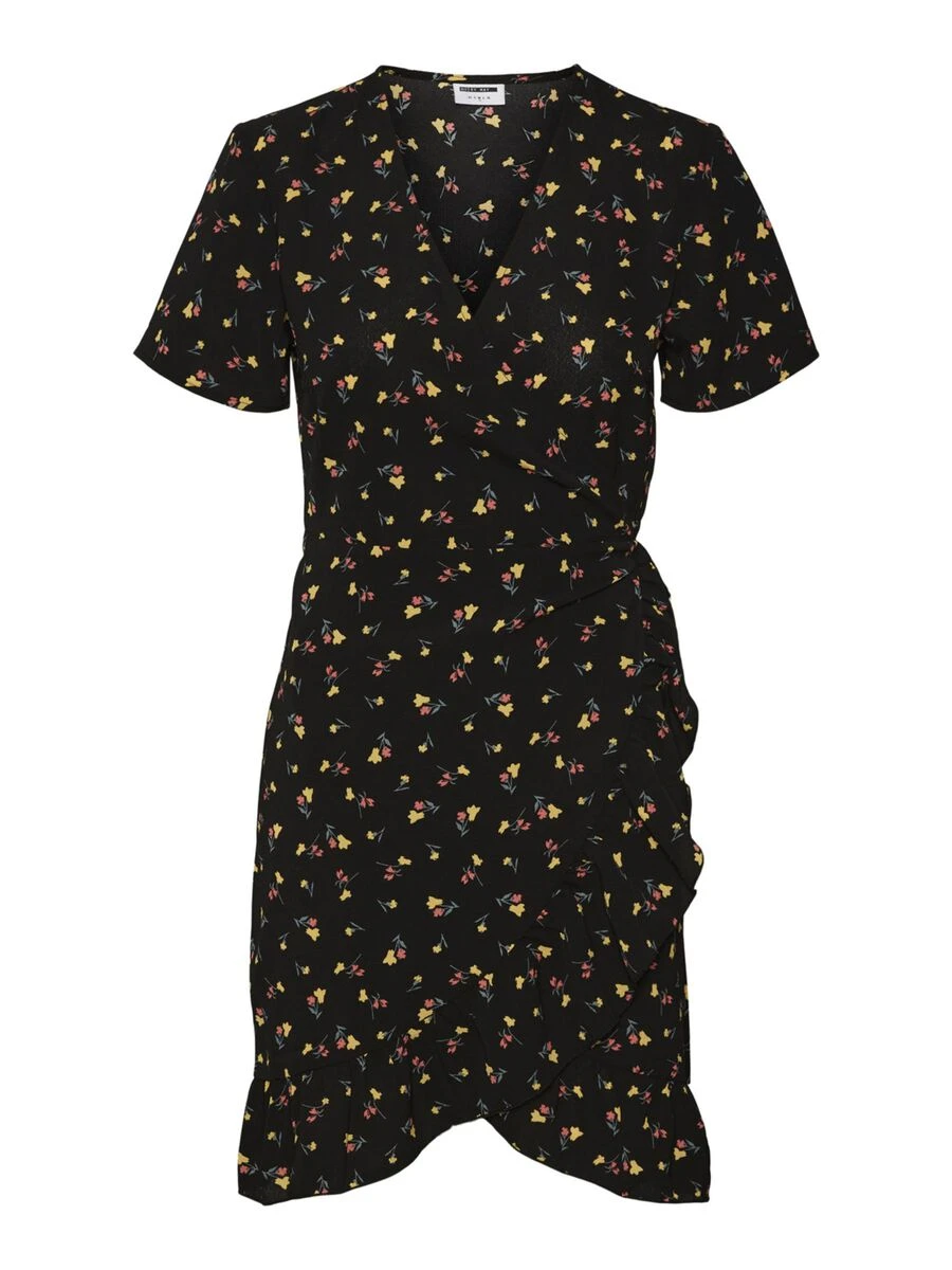 Noisy May SHORT WRAP DRESS - Image 6