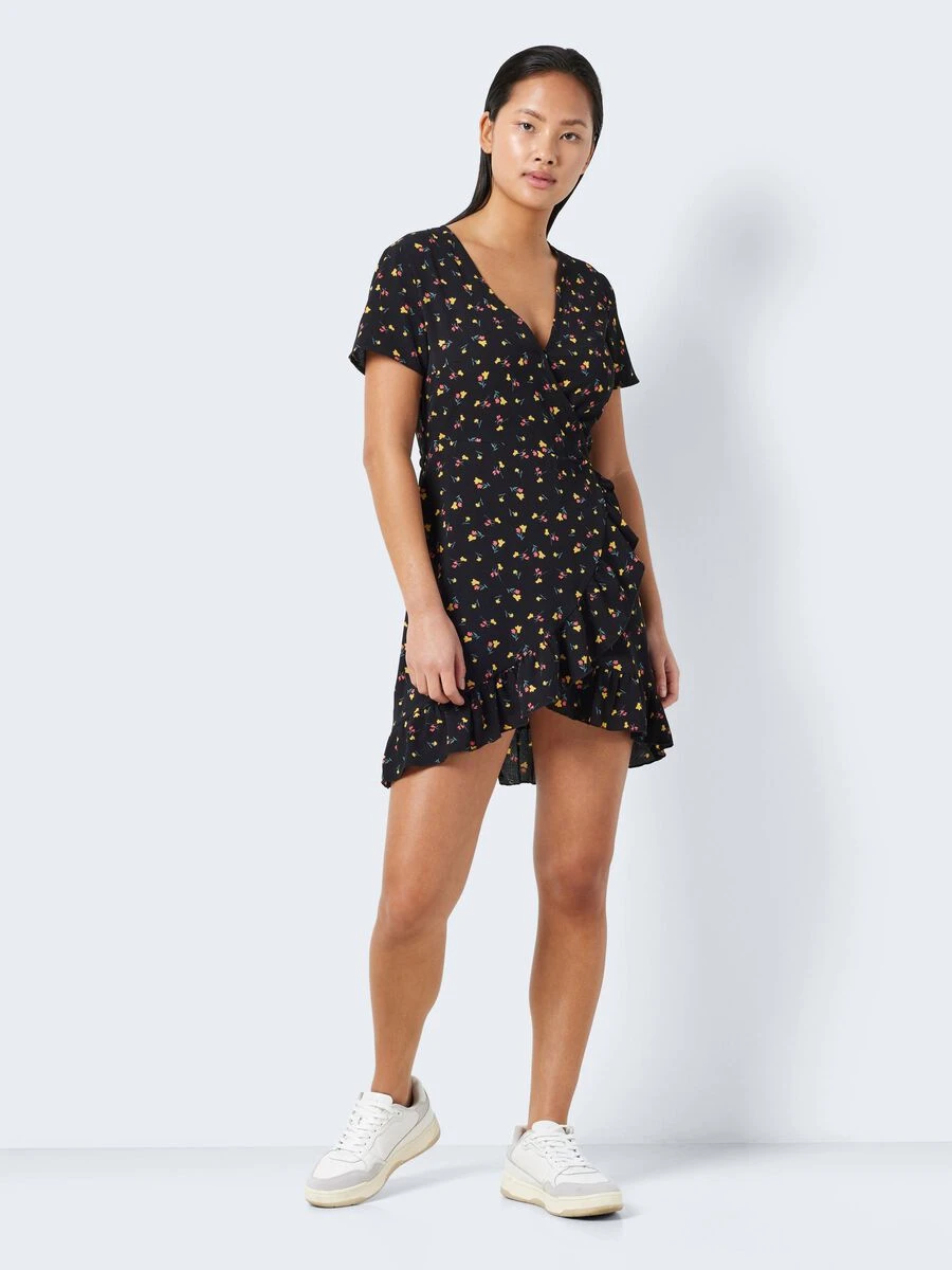 Noisy May SHORT WRAP DRESS - Image 3