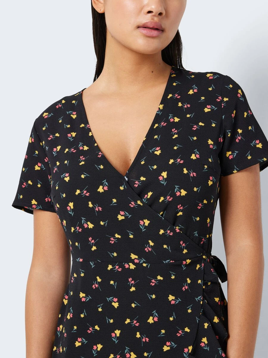 Noisy May SHORT WRAP DRESS - Image 5