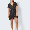 Noisy May SHORT WRAP DRESS