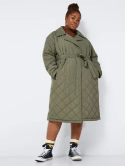 Noisy May CURVE QUILTED JACKET