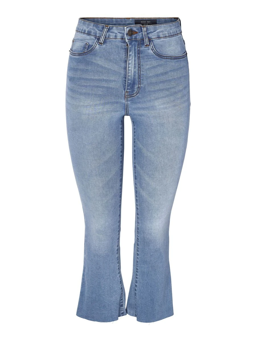 Noisy May NMSALLIE CROPPED FLARED JEANS - Image 7