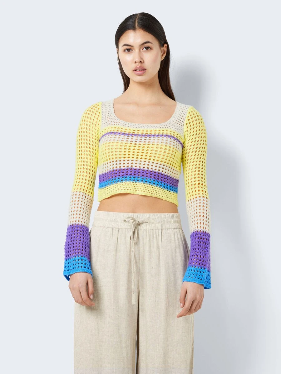 Noisy May CROCHET-LIKE PULLOVER - Image 2