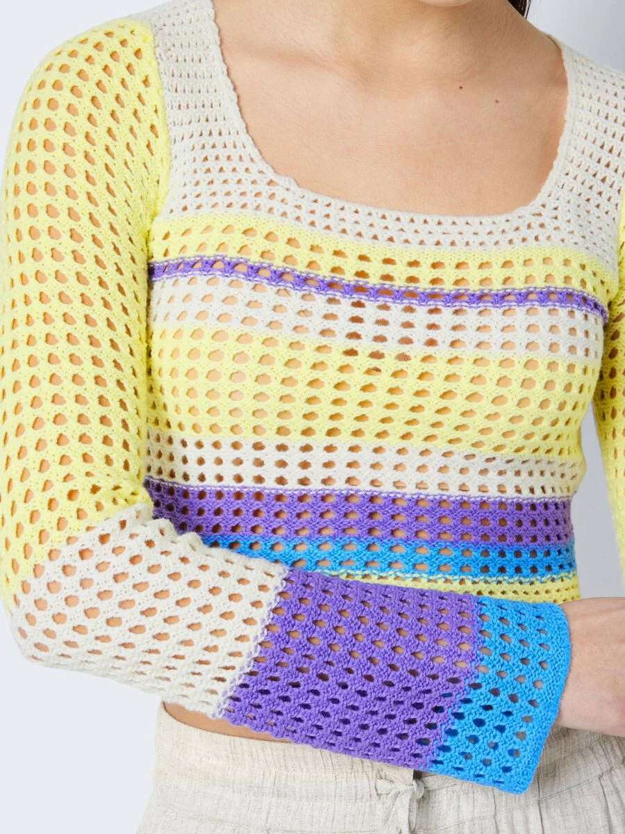 Noisy May CROCHET-LIKE PULLOVER - Image 5