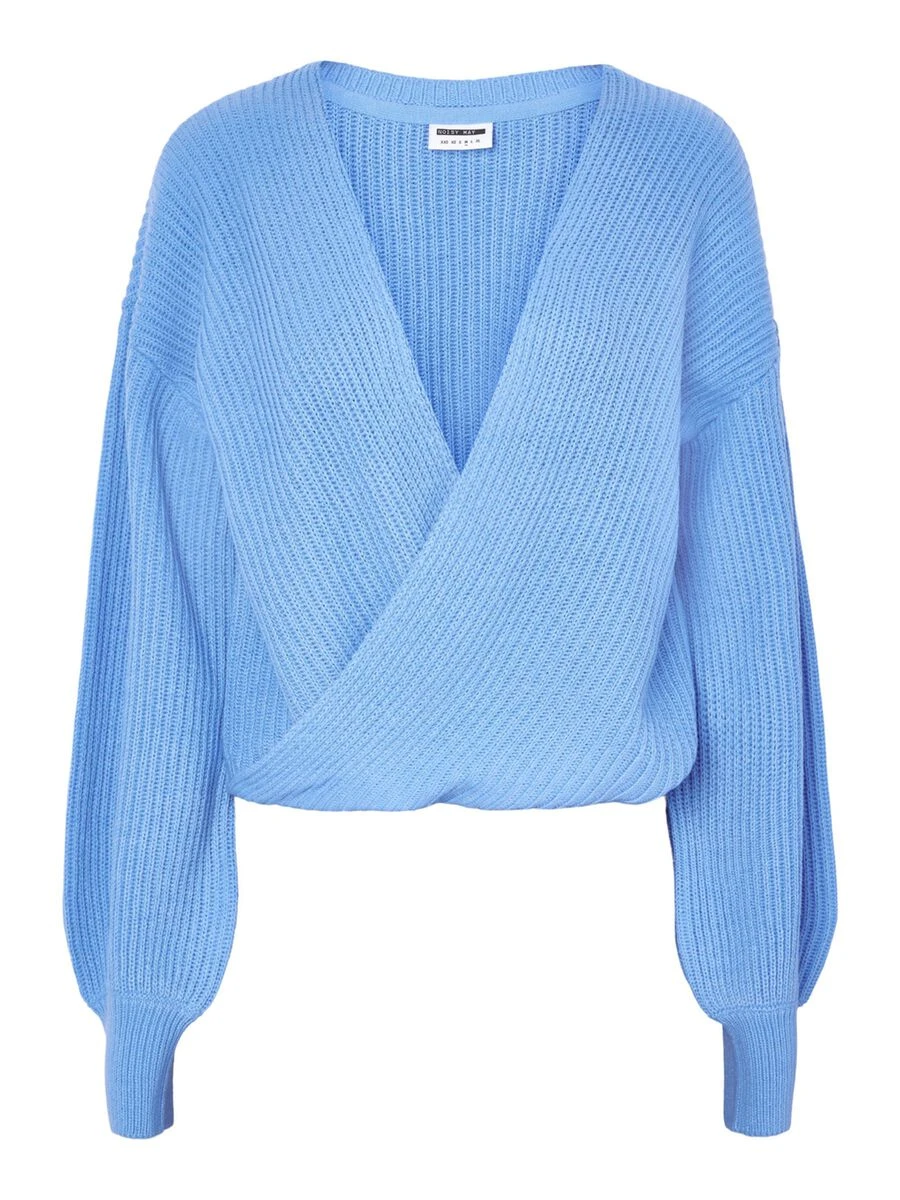 Noisy May KNITTED WRAP CARDIGAN - Image 6