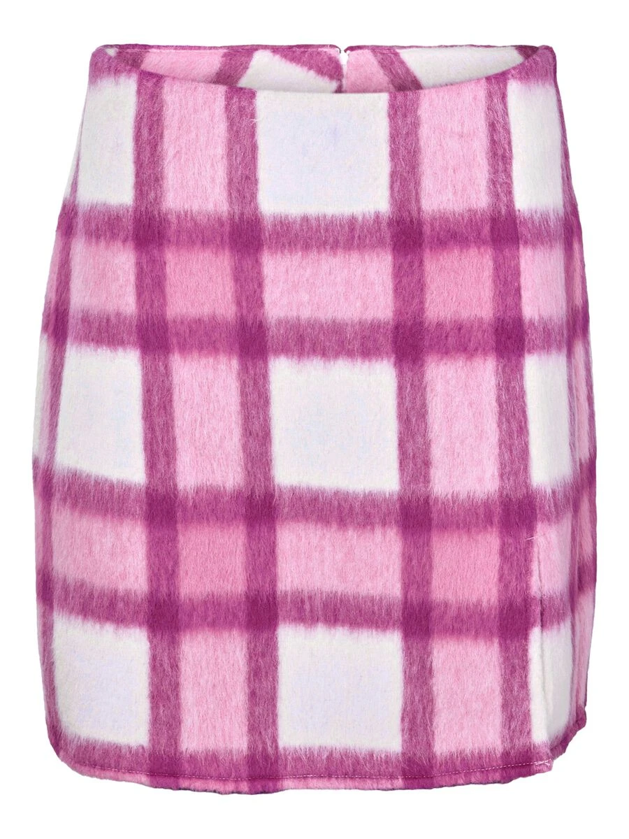 Noisy May CHEQUERED MINI SKIRT - Image 6