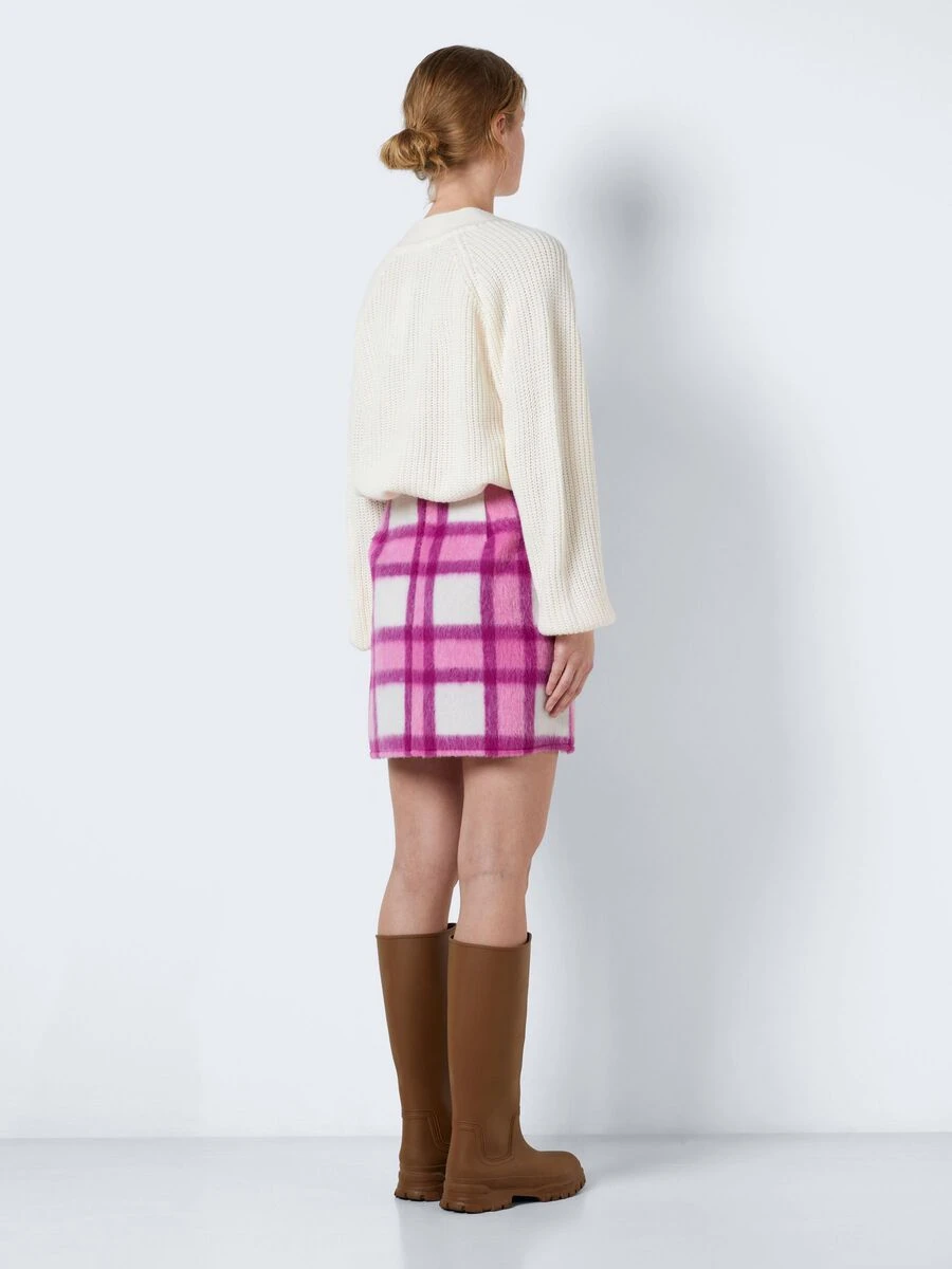 Noisy May CHEQUERED MINI SKIRT - Image 4
