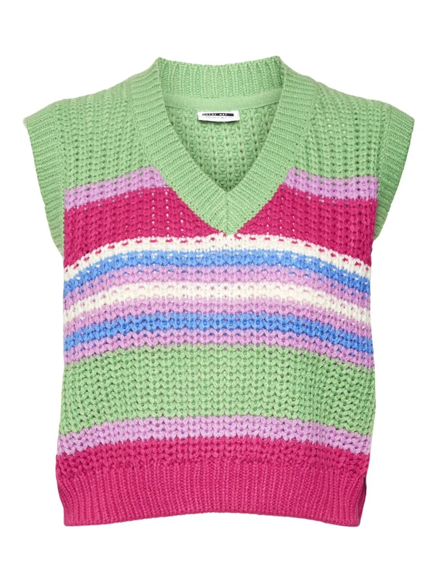 Noisy May MULTI-COLOURED KNITTED TOP - Image 6