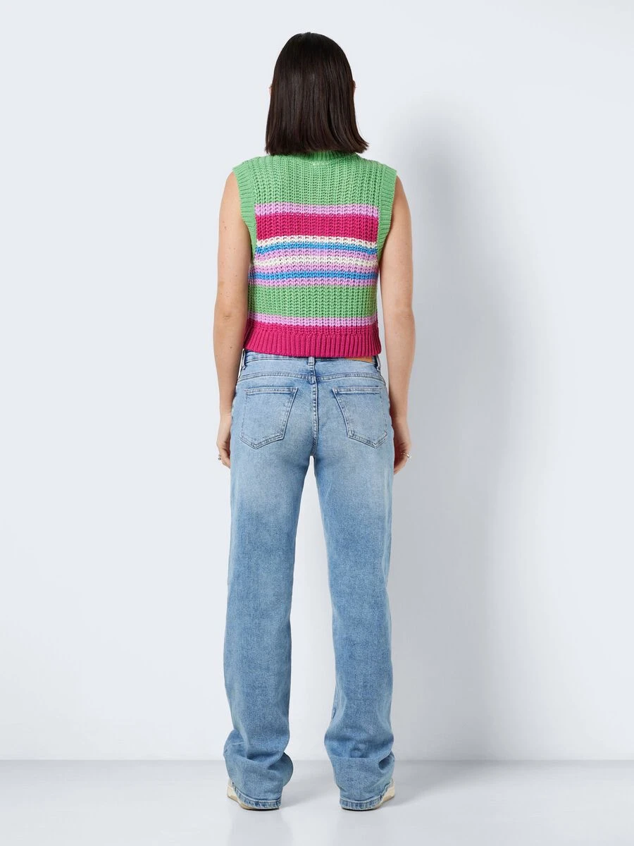 Noisy May MULTI-COLOURED KNITTED TOP - Image 4