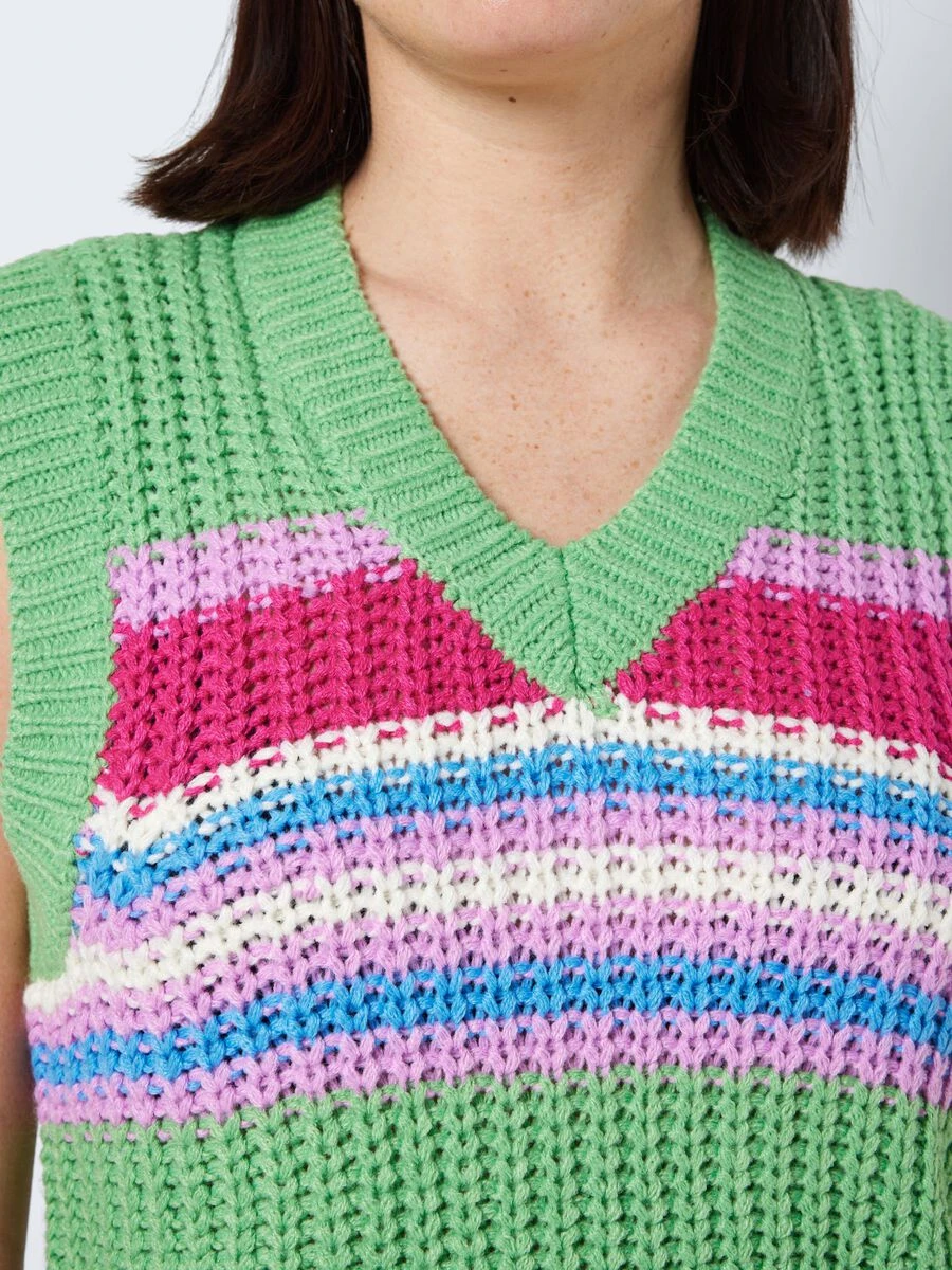 Noisy May MULTI-COLOURED KNITTED TOP - Image 5