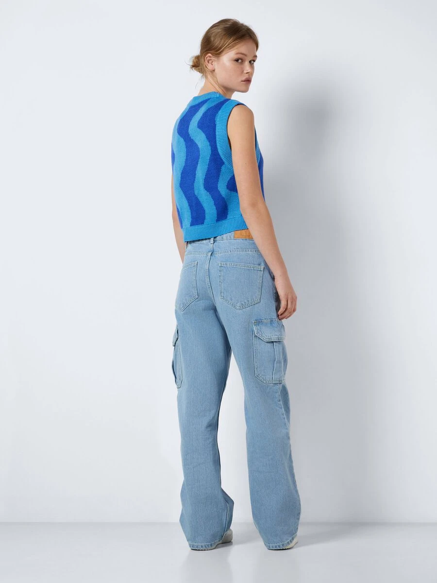 Noisy May SLEEVELESS KNITTED CARDIGAN - Image 4